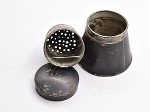 vintage bait tin