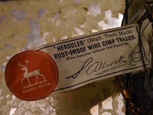 Vintage Allcocks 'Hercules' Wire Gimp Traces