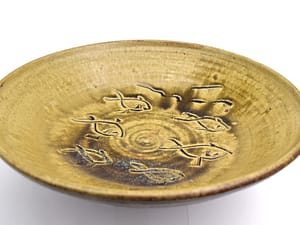 Studio pottery charger