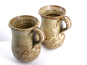 Roger Cockram Pottery Mugs