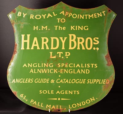 Hardy Bros enamel sign